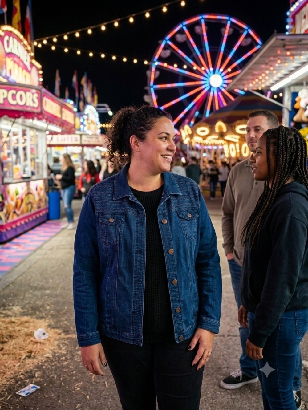 Avenue Dark Wash Jean Jacket  Plus Size Classic Denim